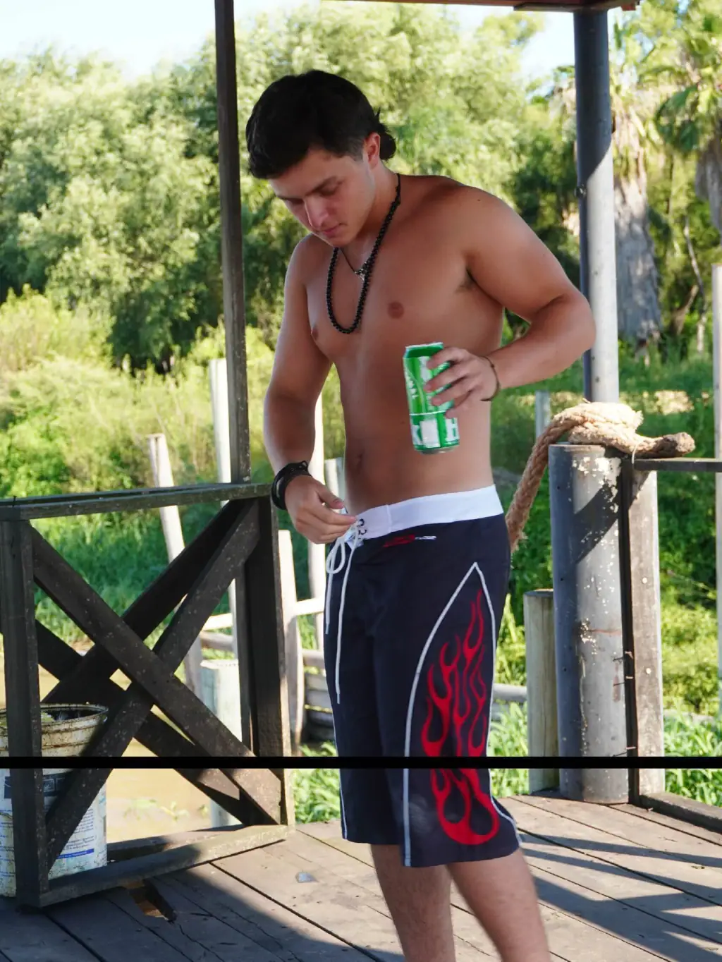 Boardshort California Garage · Flames, foto 3 de 4